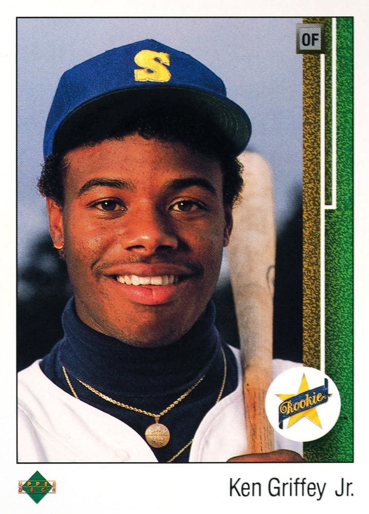 The Five Essential Baseball Cards of Ken Griffey, Jr.