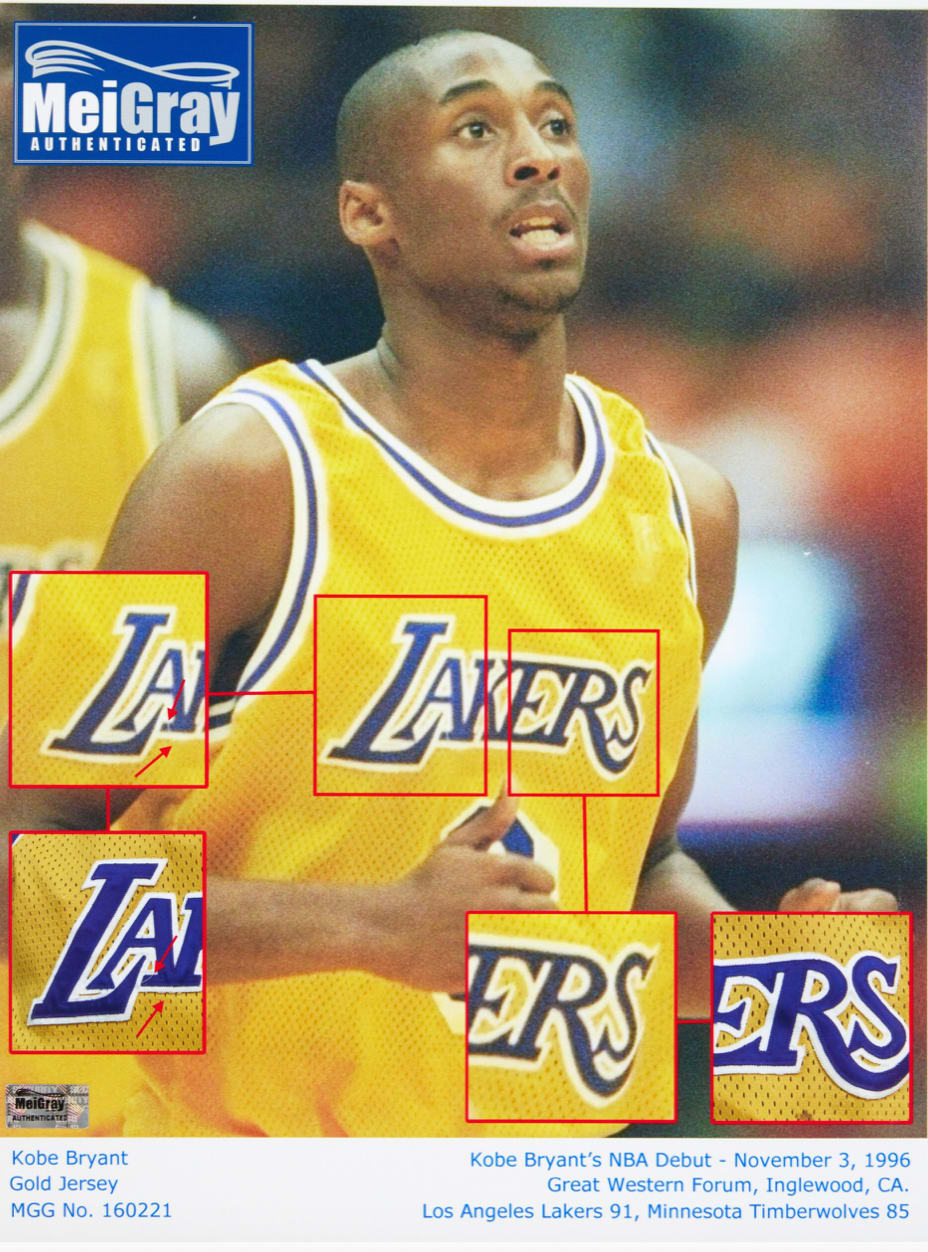 kobe bryant rookie card holding jersey