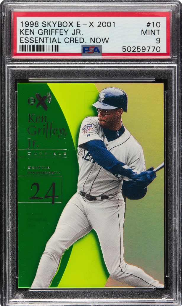 ファッション通販 安い Jr. Griffey Ken Rare Card Years 20 in Time First for Auction At その他
