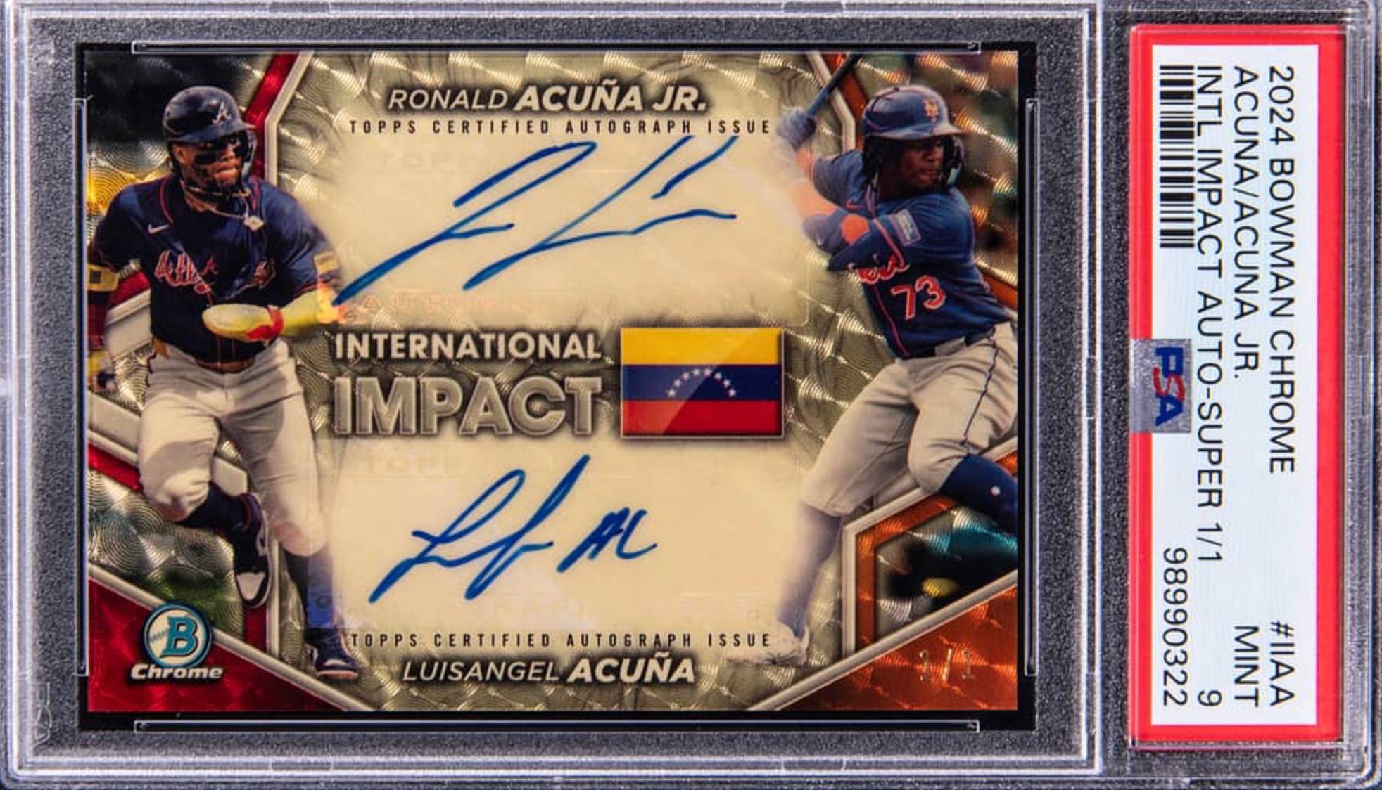 Luisangel Acuña Rookie Cards in 2025 Topps Heritage Baseball