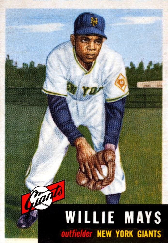 1953 Topps Willie Mays