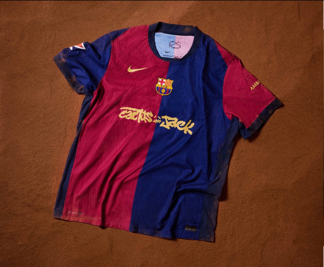 Travis Scott Italy Soccer Jersey Black Men's - FW24 - US