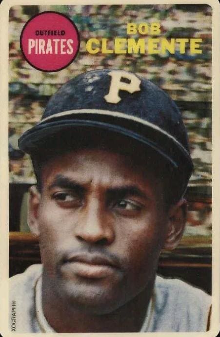1968 Topps 3D Roberto Clemente (Test Issue)