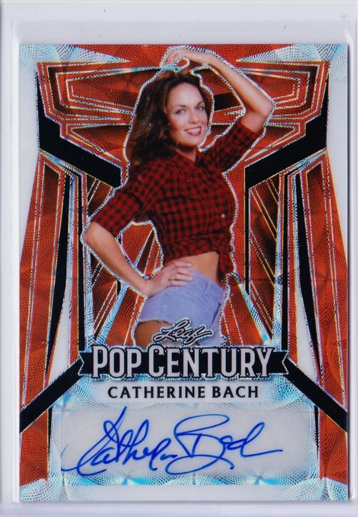 Catherine Bach 2023 Pop Century Autograph Card 1/2