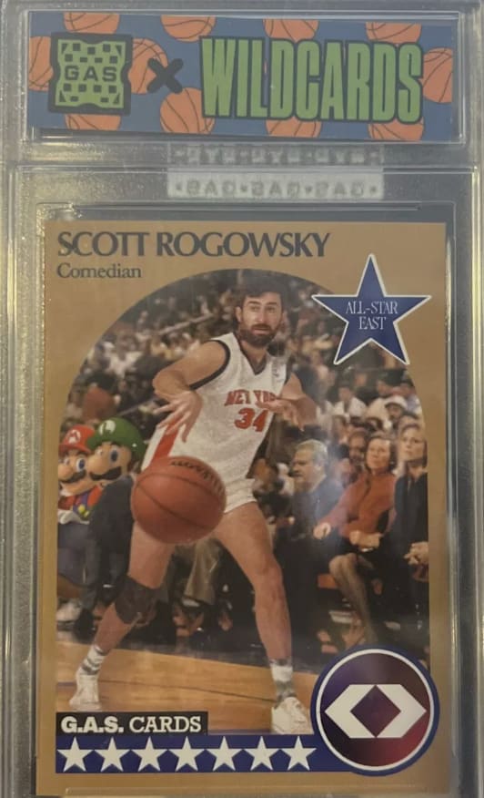 G.A.S. Trading Card SCOTT ROGOWSKY x MISHKA Autos #32 RC Gold 80/100 NTWRK