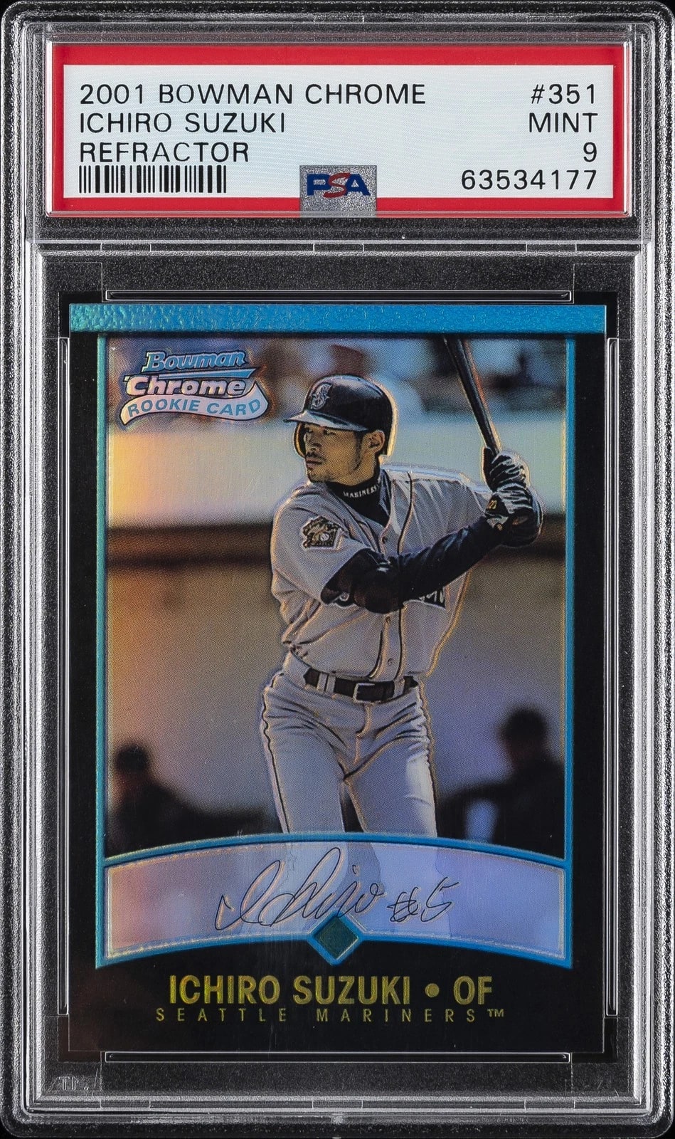 Ichiro Suzuki Bowman Chrome