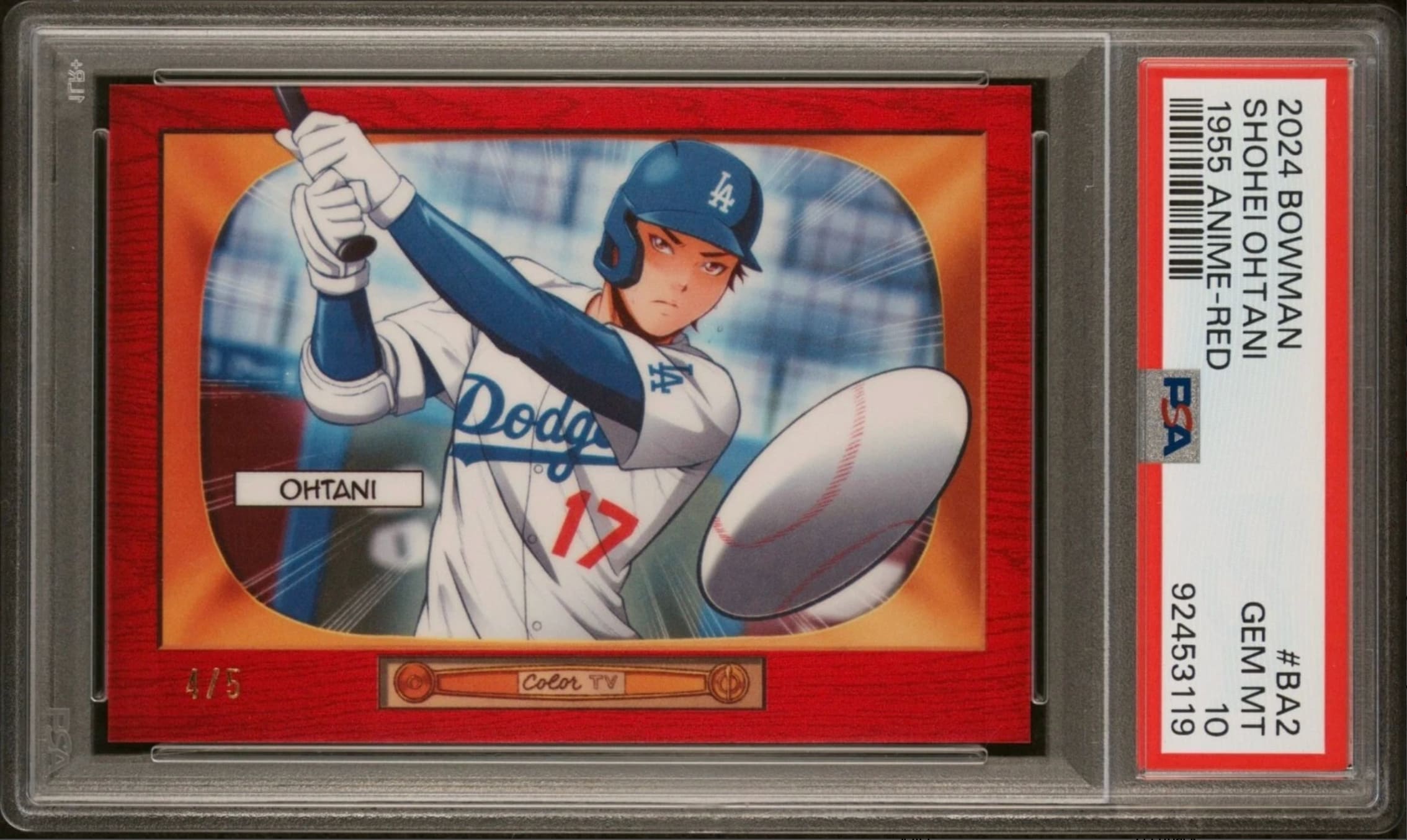 Shohei Ohtani 1/1 2025 Bowman Baseball Spotlight