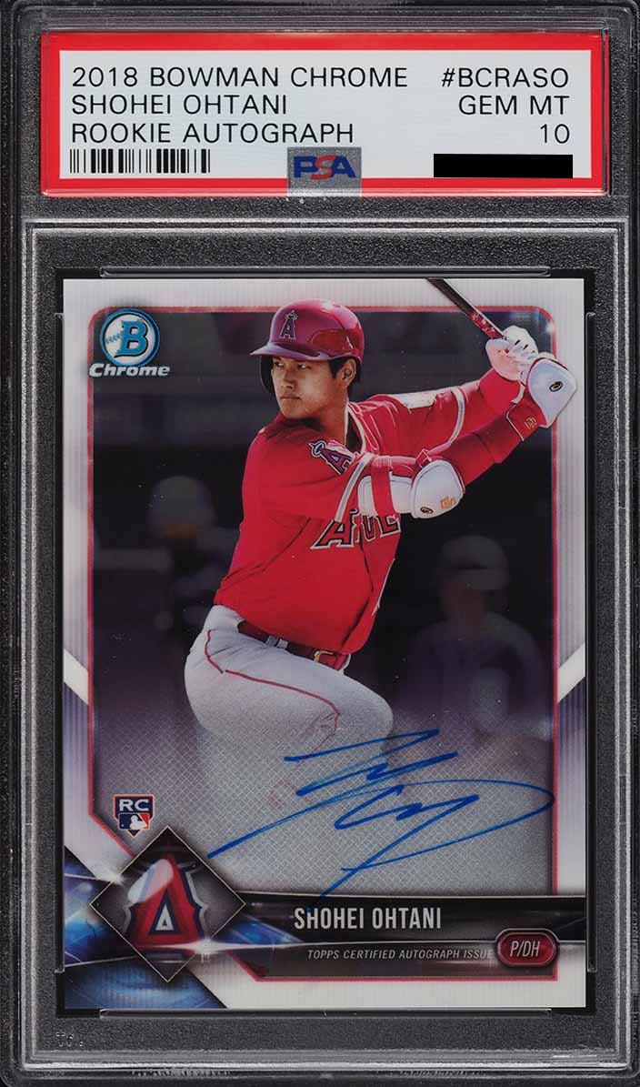 2020 Bowman Shohei Ohtani #26 Gem Mint（2020 Bowman #26