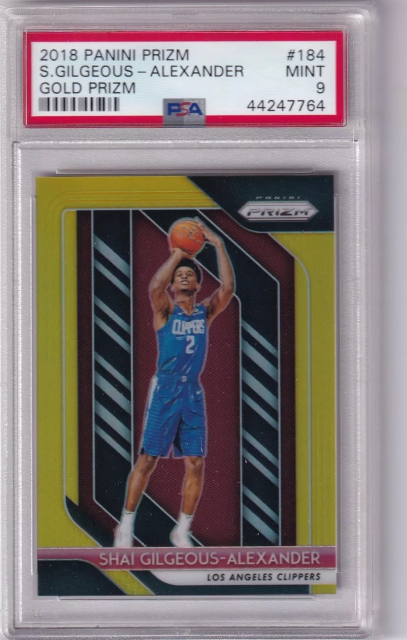 NBA MVP Shai Gilgeous-Alexander's Cards Continue to Rise