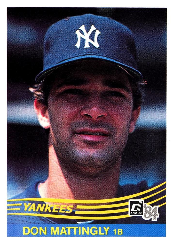 1984 Donruss Don Mattingly