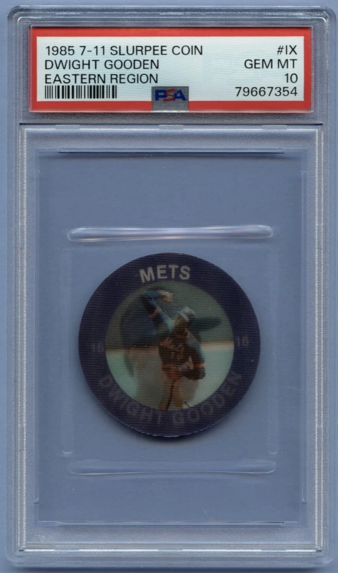 1985 DWIGHT GOODEN ROOKIE PSA 10 