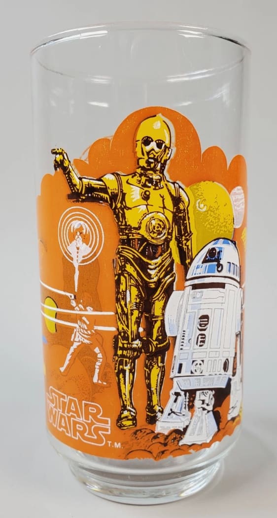 1977 Star Wars C-3PO & R2-D2 Burger King 