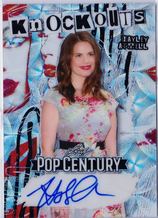 Hayley Atwell 2023 Pop Century Autograph Card # /6
