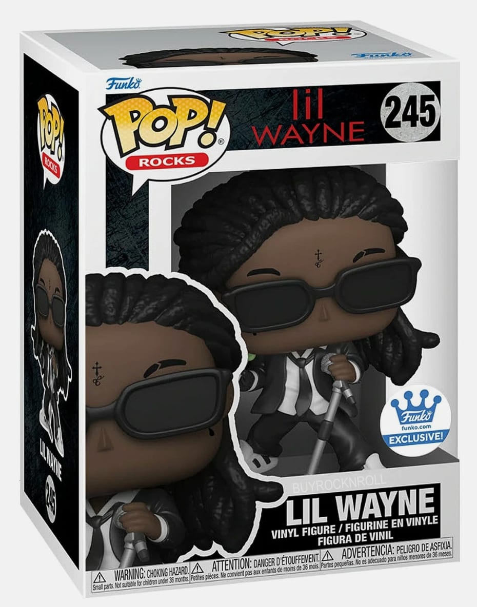 Lil Wayne 2021 Funko Pop Rocks Figure #245
