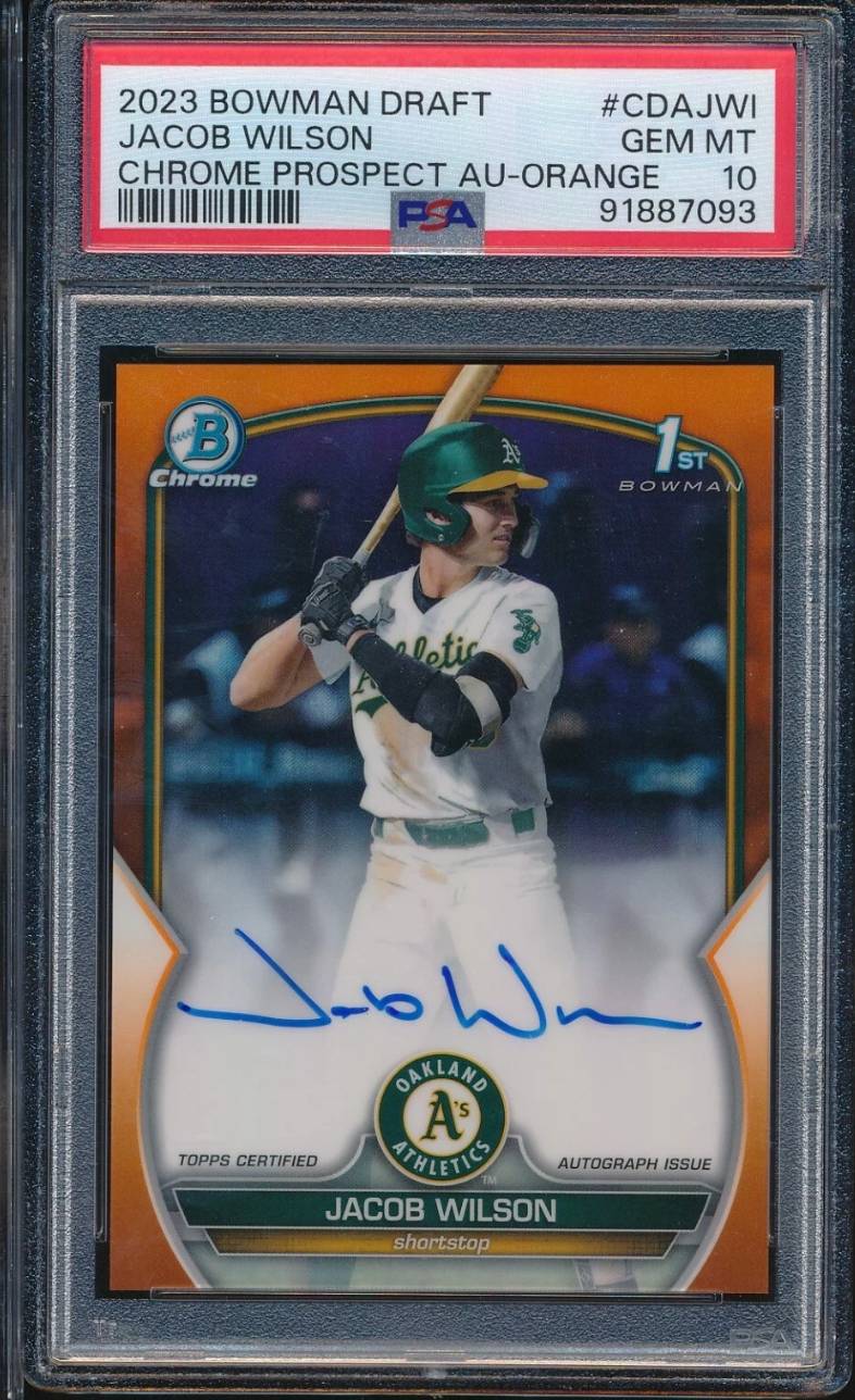 Phenom Jacob Wilson's Card Prices Keep Soaring