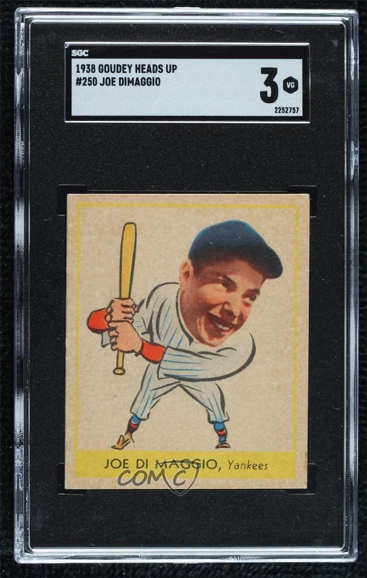 Joe Dimaggio Goudey RC 