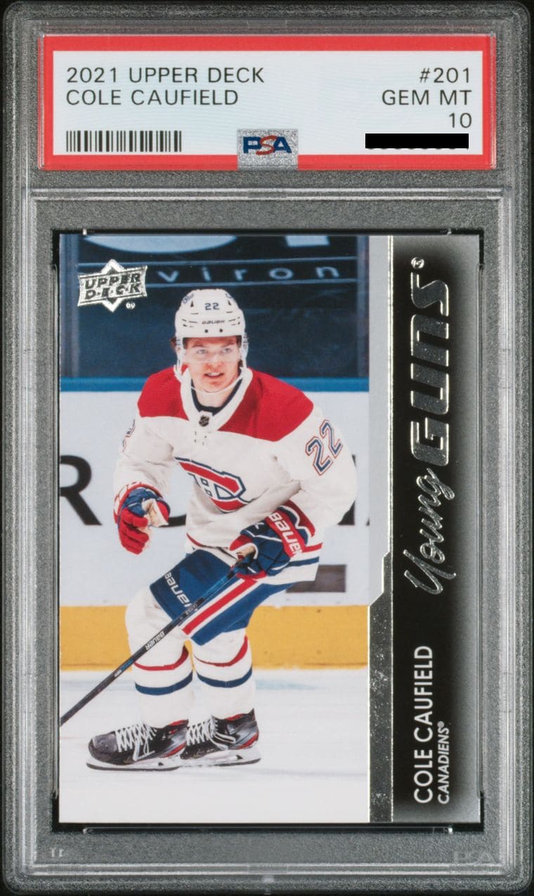 2021-22 Upper Deck Cole Caufield
