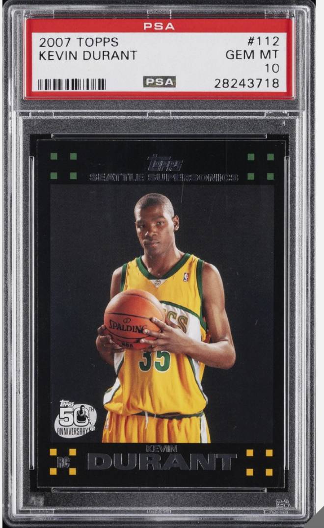 Potential Trade of Kevin Durant on Rookie Card Market