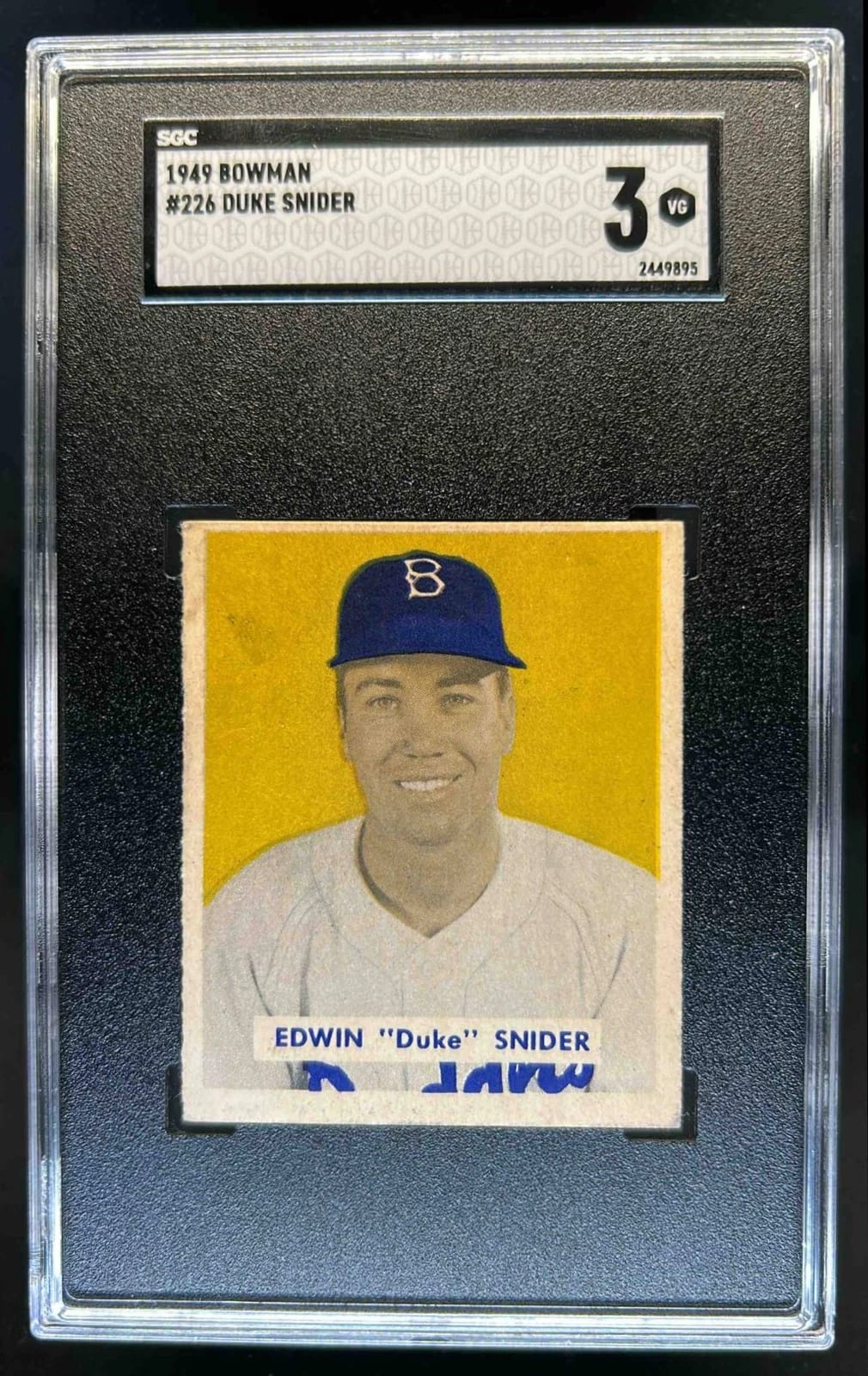 Duke Snider Bowman RC 