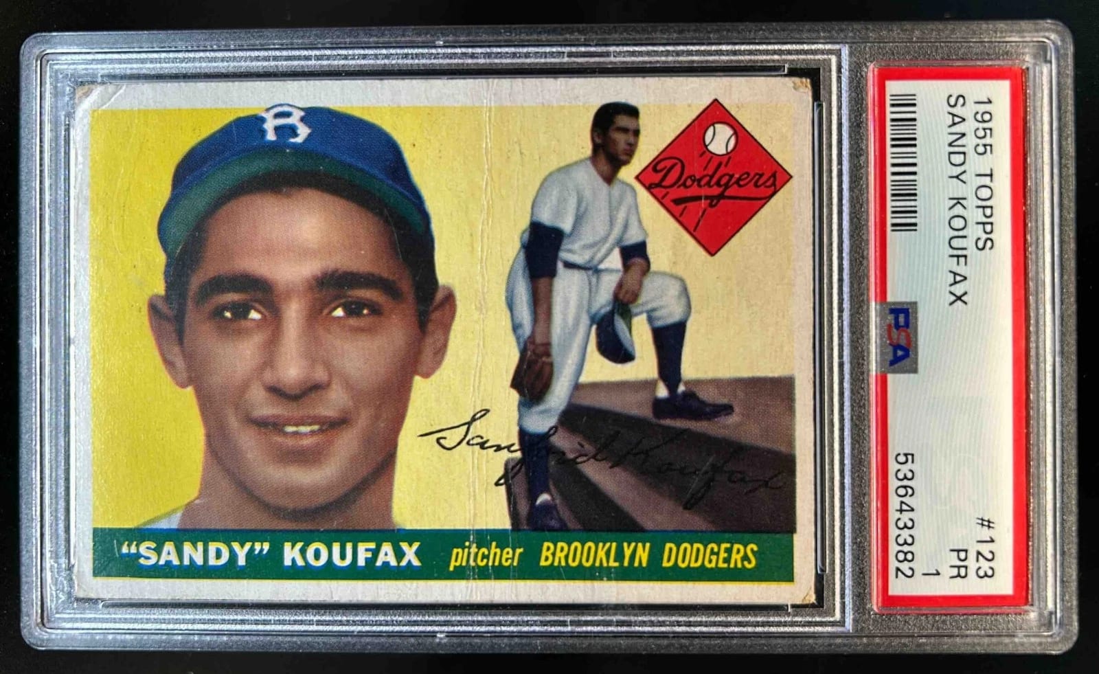 Koufax Topps RC 
