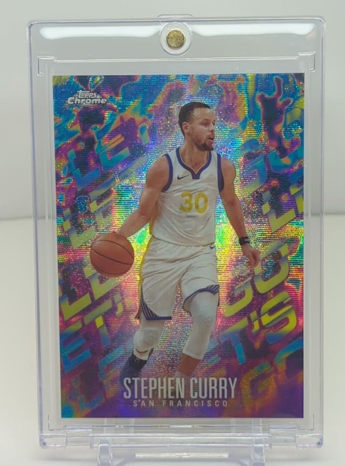 Stephen Curry Topps Chrome 