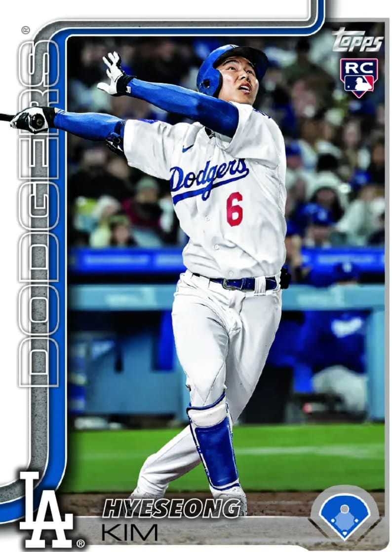 2025 Topps Baseball Series 2 Hyeseong Kim Rookie Cards On