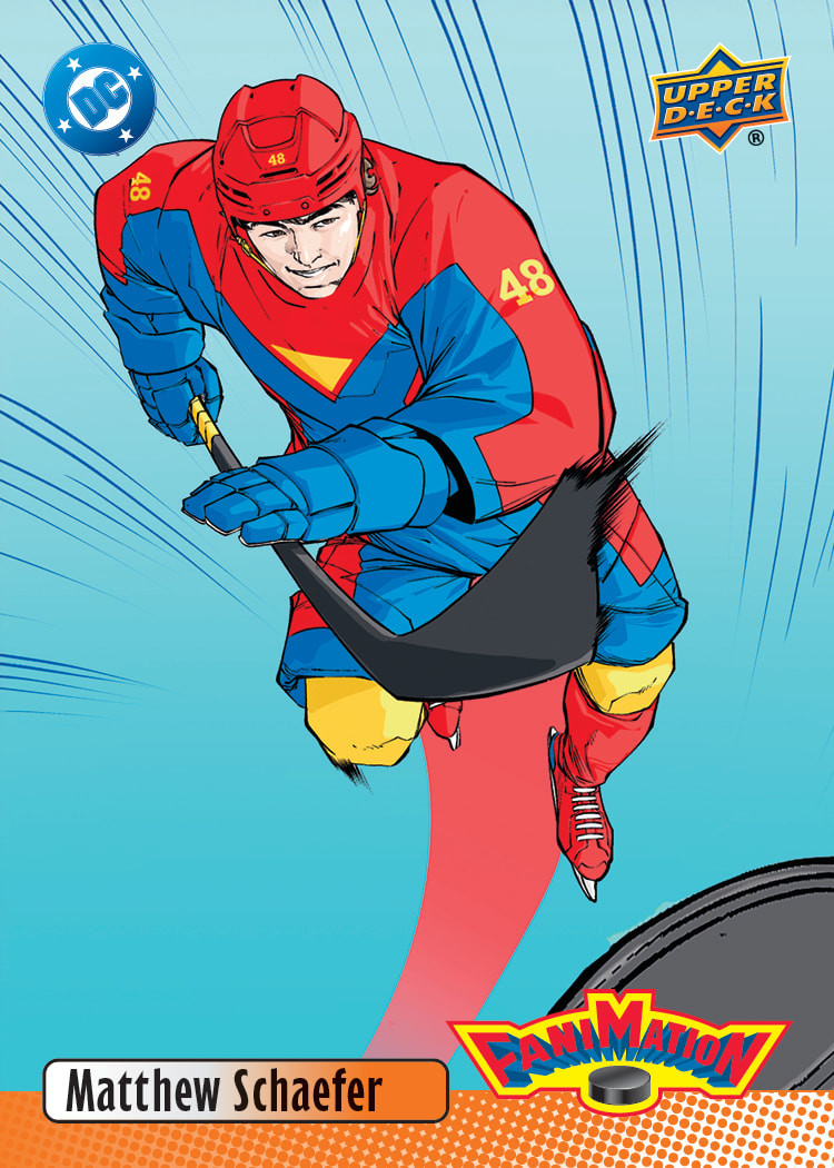 Upper Deck Releases DC-Themed NHL Prospect Card Series