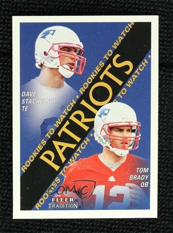 Tom Brady Fleer Tradition RC 