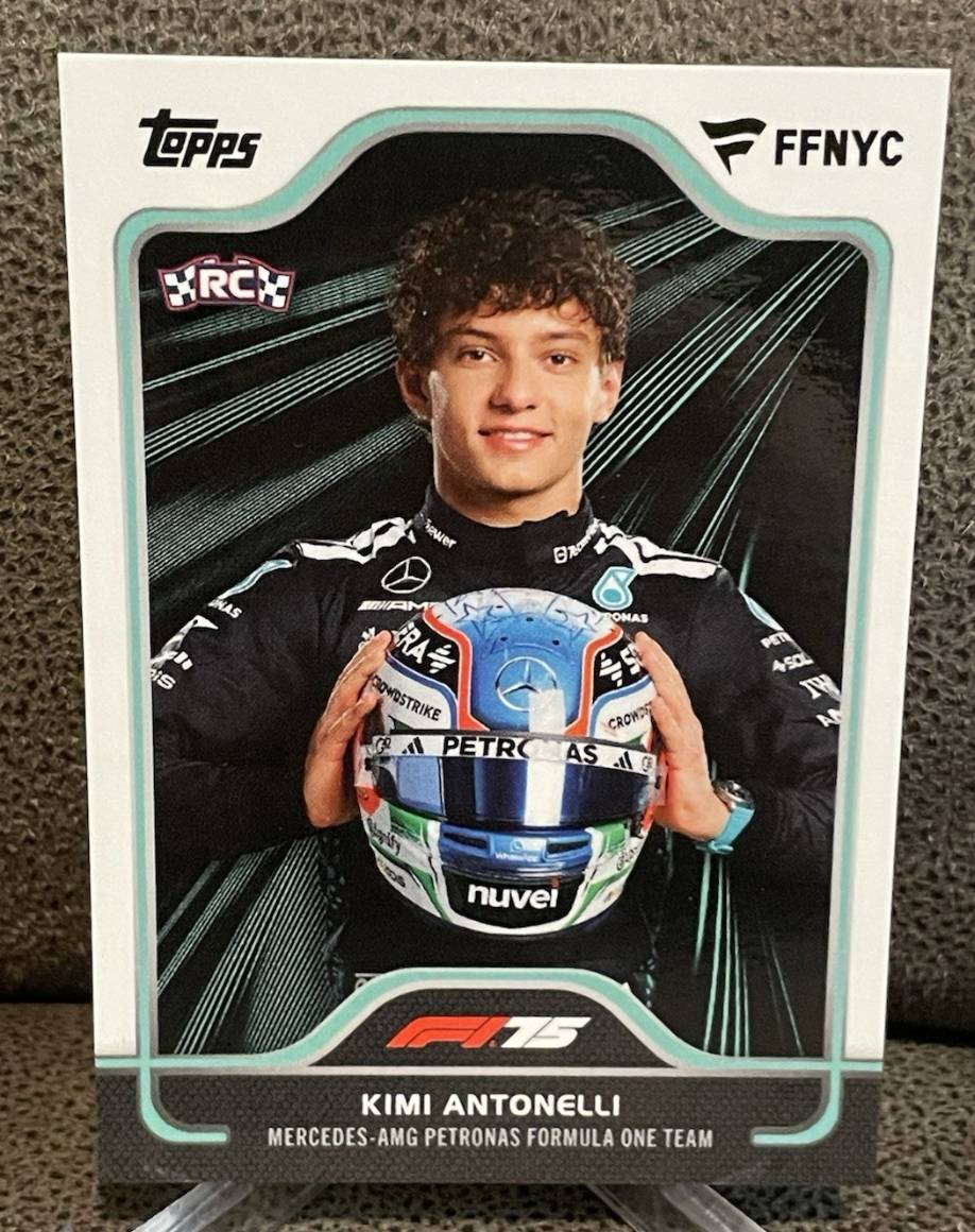 F1 Rookie Sensation Kimi Anotenlli's Essential Cards