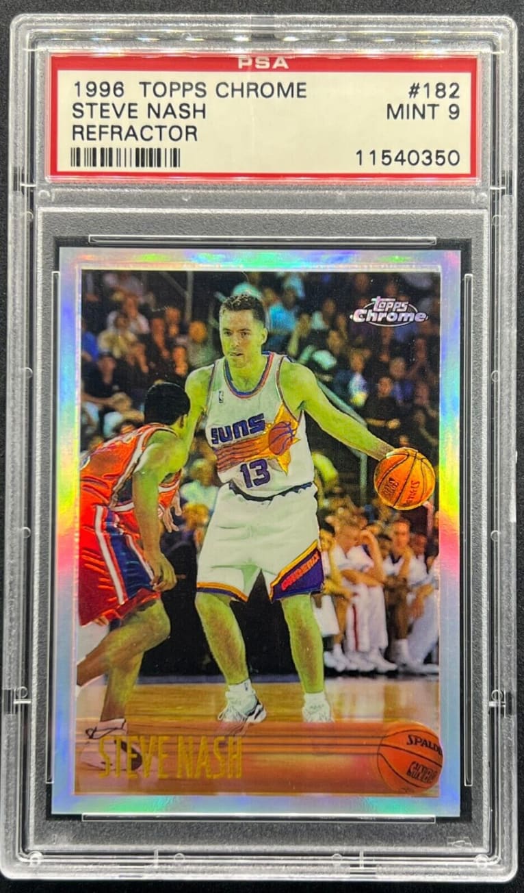 スティーブナッシュNBA 1996-97  PSA8 Topps Chrome Iconic Cards of 1996 Topps Chrome Basketball