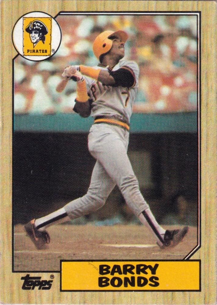 1987 Topps Barry Bonds