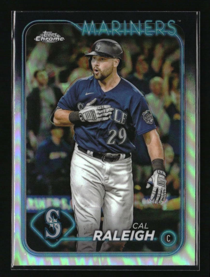 Cal Raleigh 2024 Topps Chrome Refractor