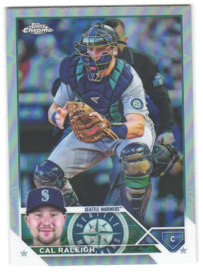 Cal Raleigh 2023 Topps Chrome Refractor