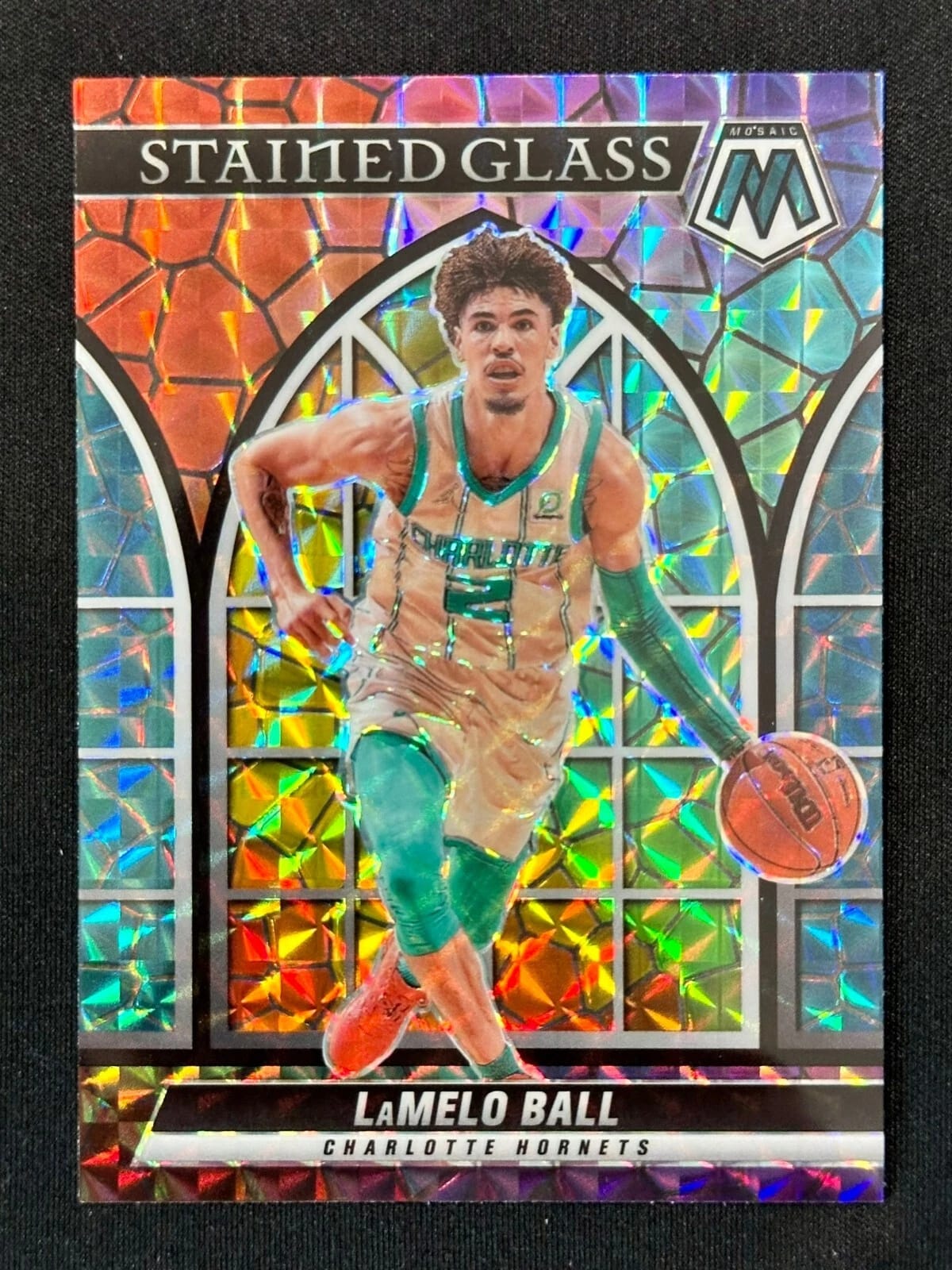 シングルカード Panini MOSAIC BATISTUTA stained glass Gabriel Batistuta 2021 Mosaic Road to FIFA World Cup #46