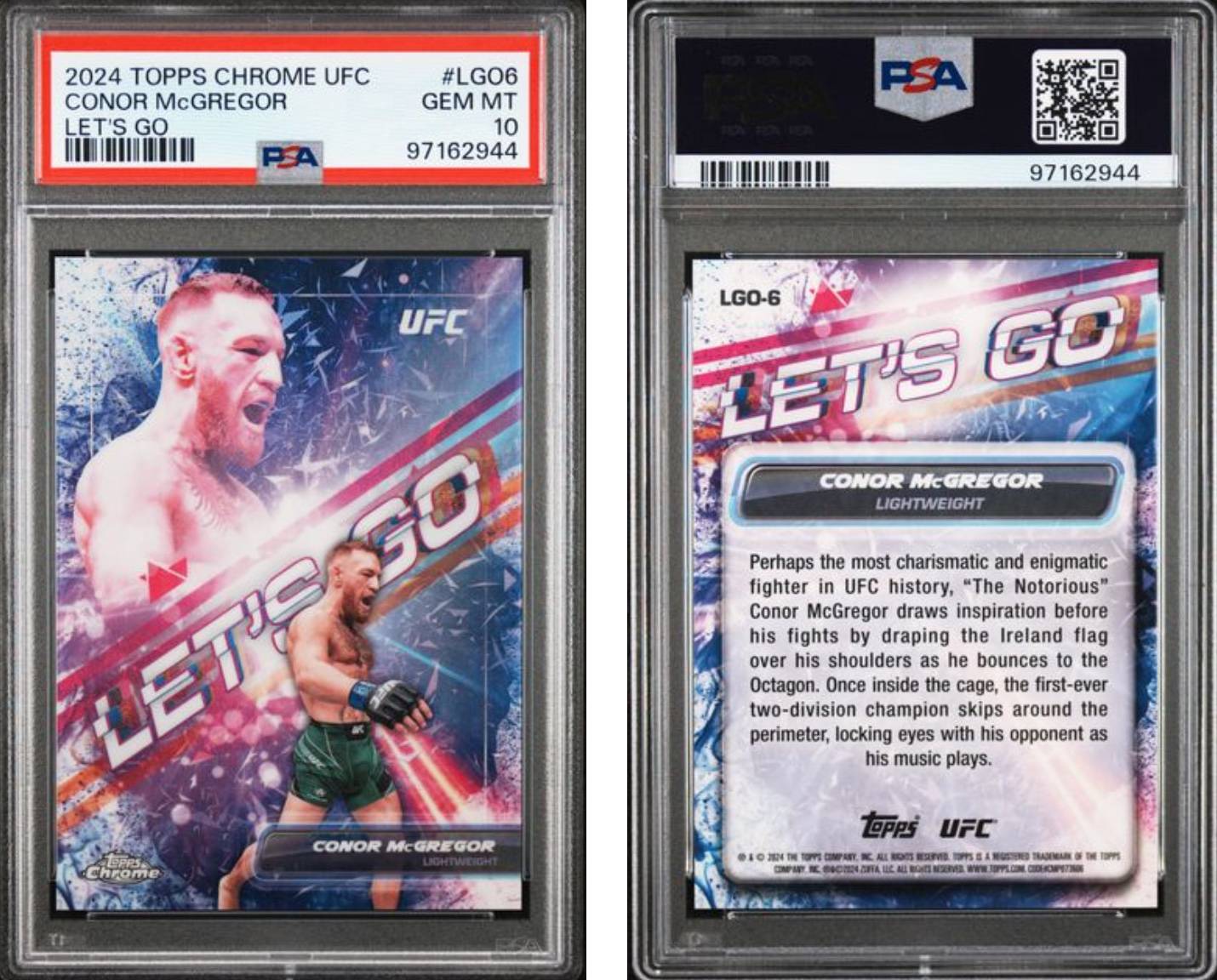 Carte Conor McGregor Rookie 2013 Topps Bloodlines – UFC – MMA – Collection