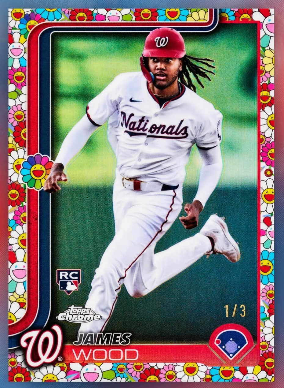 2025 Topps Chrome Baseball Debuting Murakami Parallels