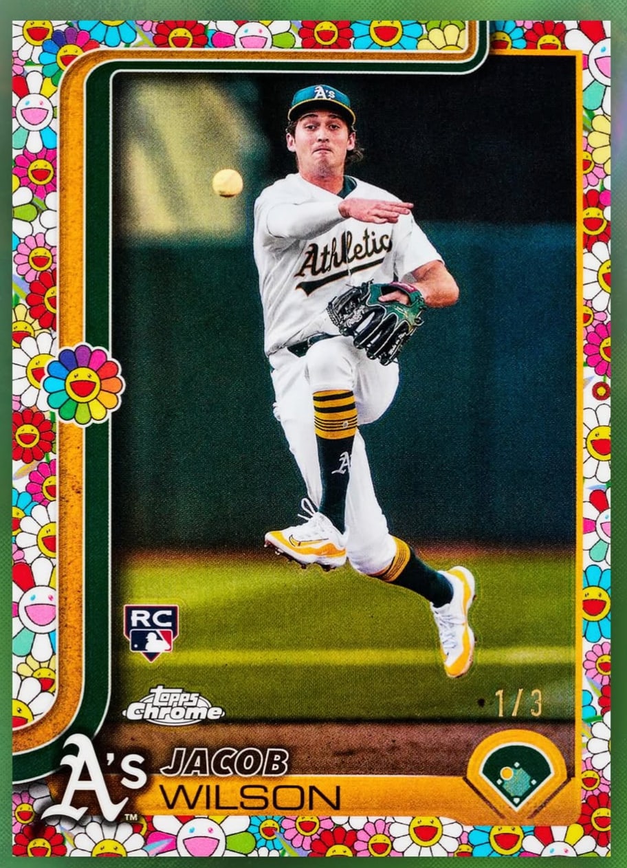 2025 Topps Chrome Baseball Debuting Murakami Parallels