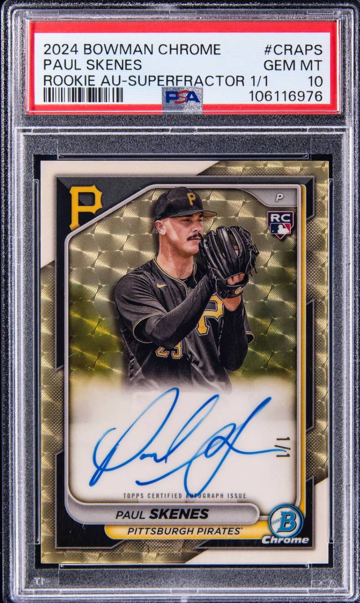 Topps Gives First Look at Rare Paul Skenes 2025 Topps Chrome Topps Gives First Look at Rare Paul Skenes 2025 Topps Chrome