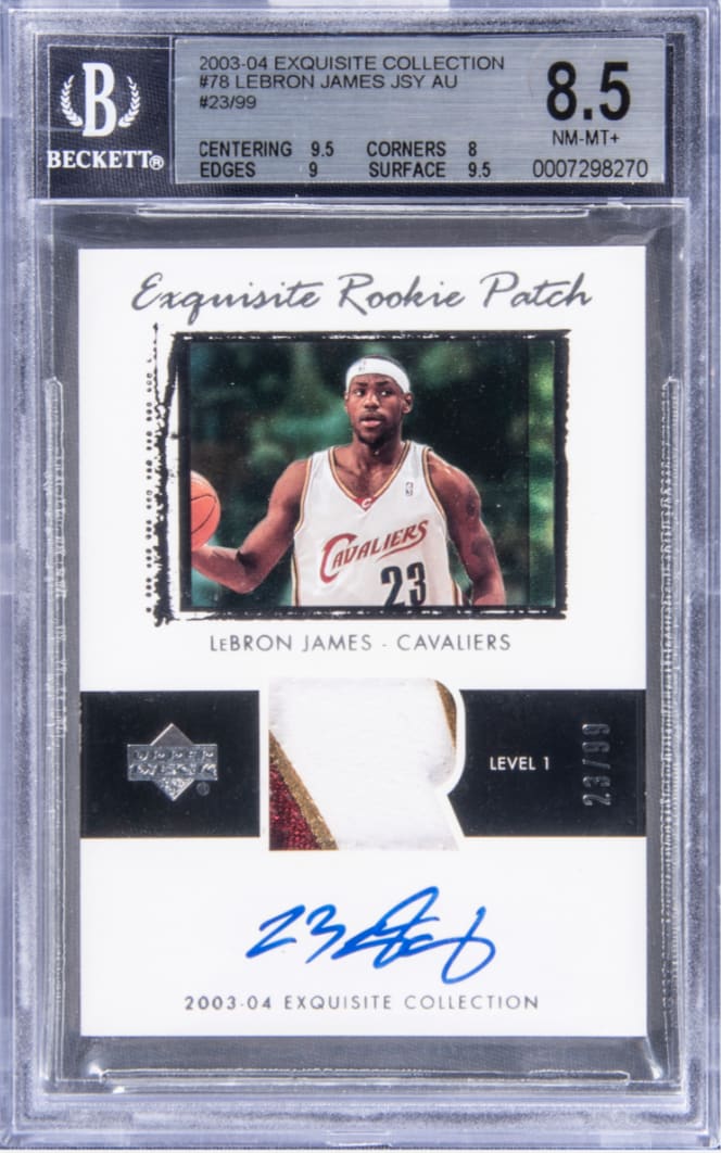 The essential cards of 2003/04 Upper Deck Exquisite