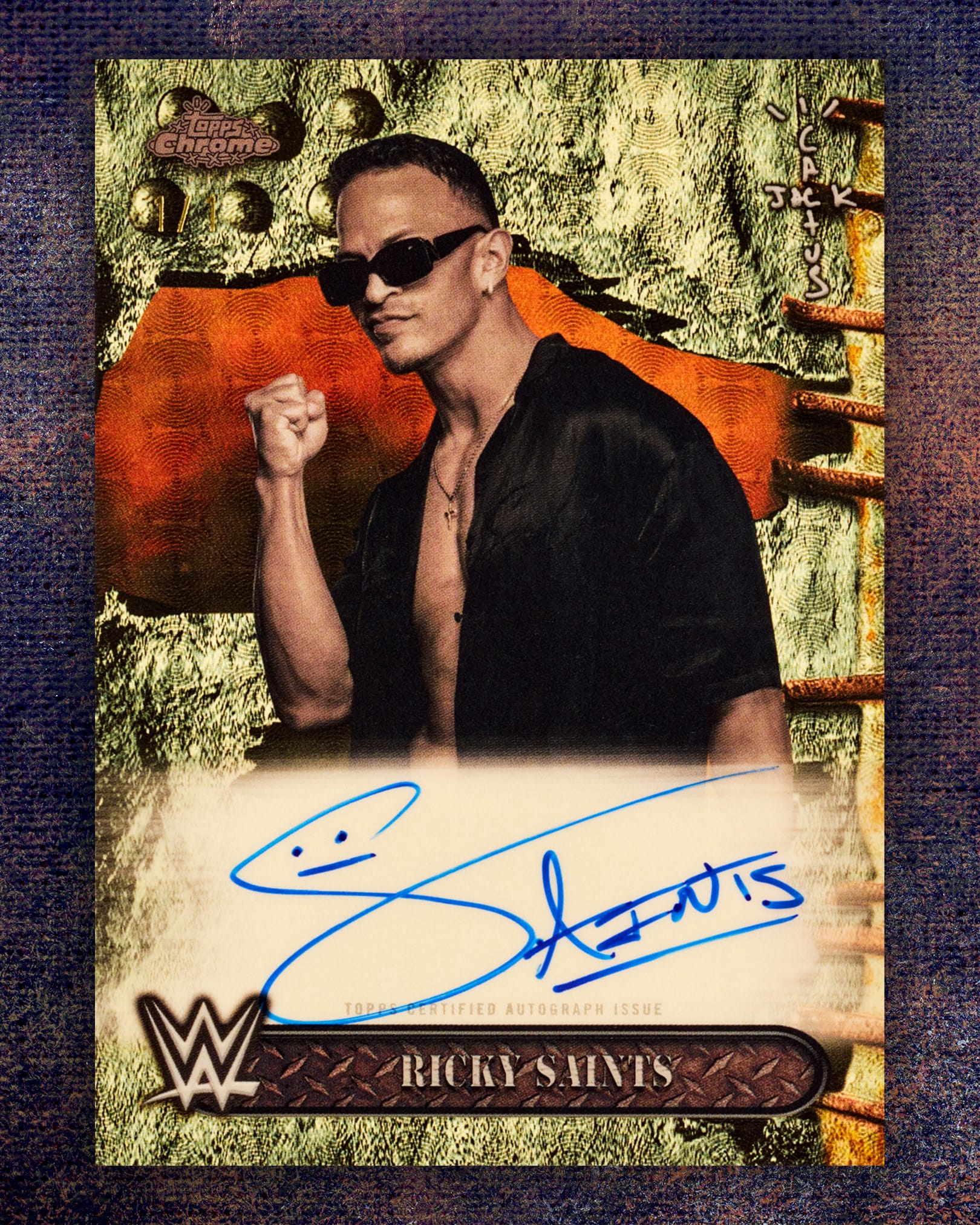 Topps Releasing 2025 Cactus Jack x Topps Chrome WWE Set