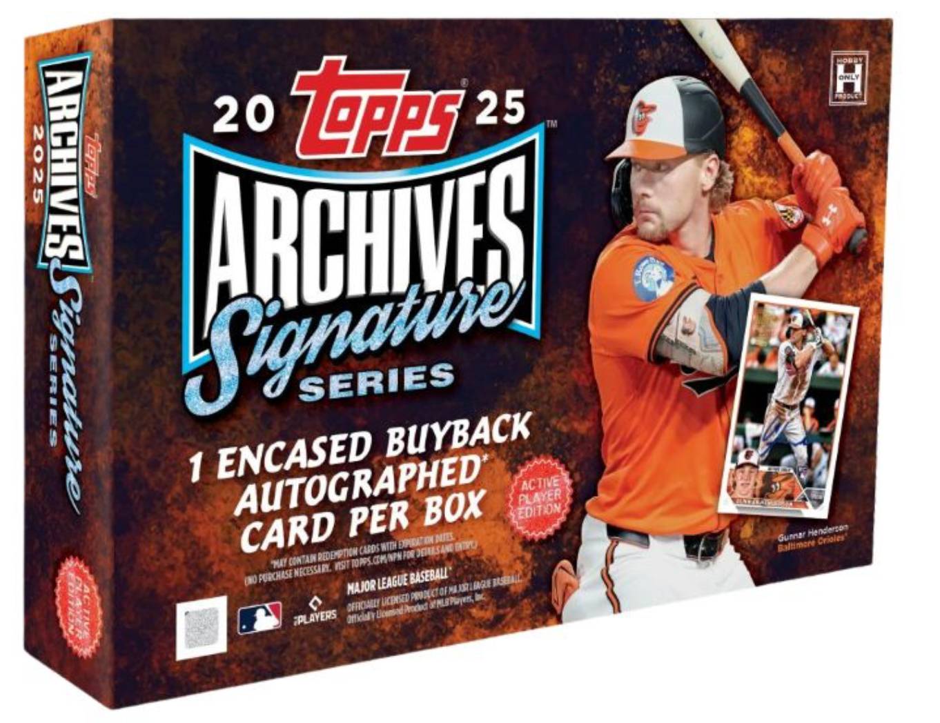 2025 Topps Archives Signature Series Cal Raleigh Auto 10/10