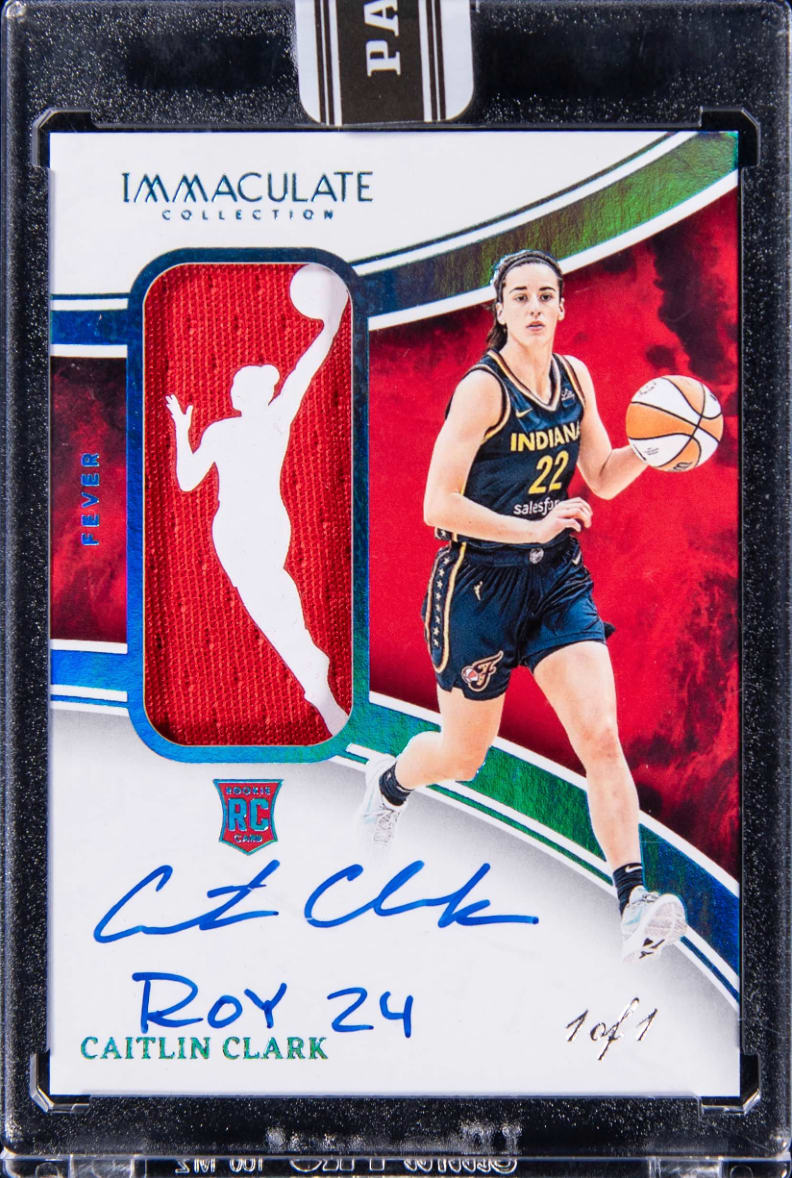 This Caitlin Clark card has just sold for over 317K