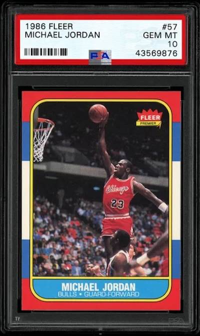 Michael Jordan's 5 most graded basketball cards Michael Jordan's 5 most graded basketball cards