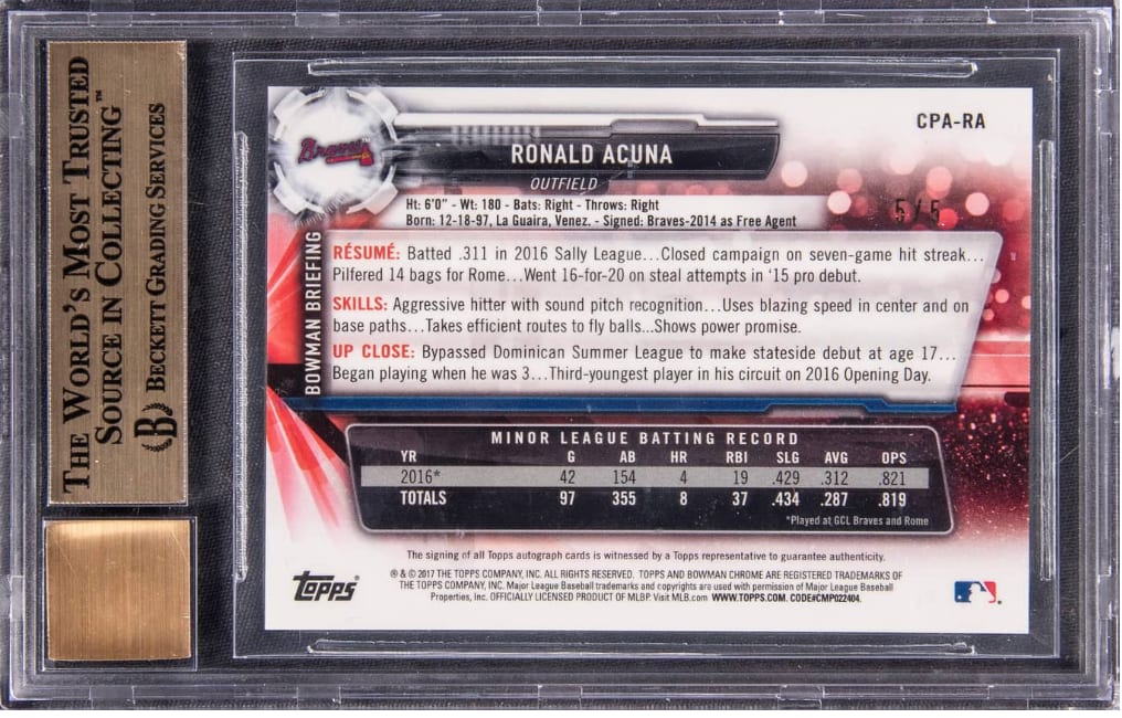 MLB 2017 Bowman`s Best ベニンテンディ RCオート99シリ 2017 BOWMAN'S BEST BASEBALL CARDS! (Throwback Thursday