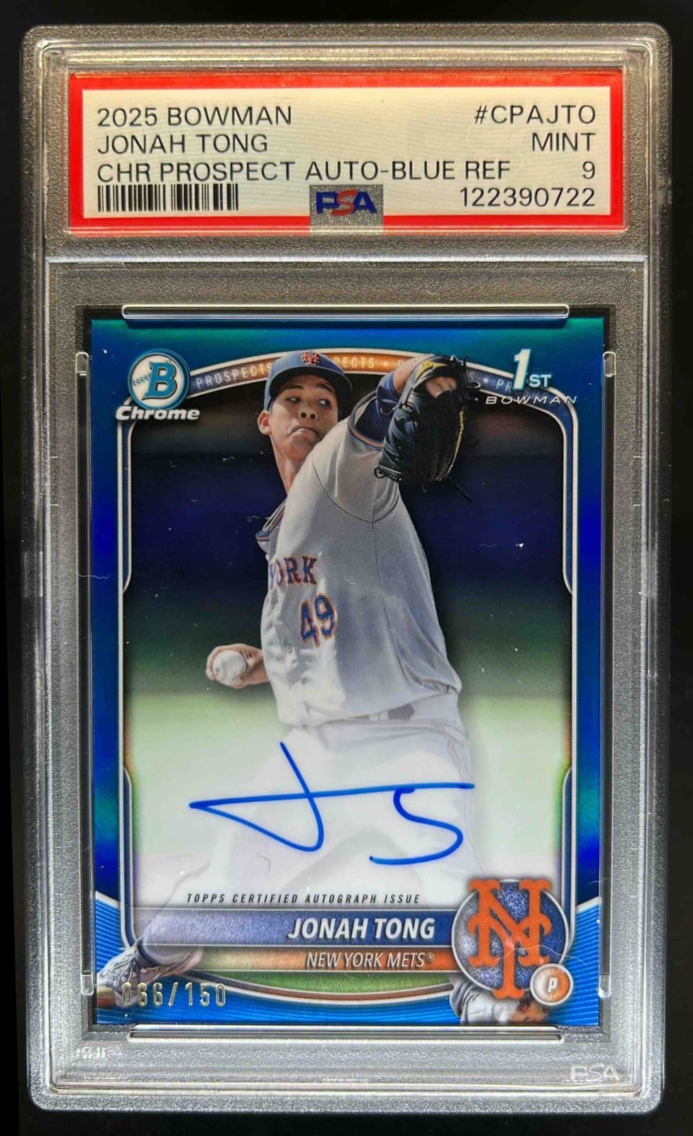 Jonah Tong's cards soar ahead of Major League Debut