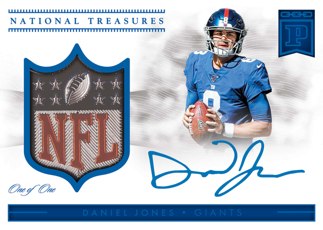 Daniel Jones National Treasures NFL カード Daniel Jones National Treasures NFL カード 2020 national