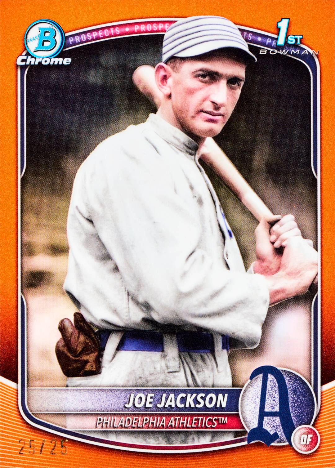 Shoeless Joe Jackson gets Bowman 1st Card