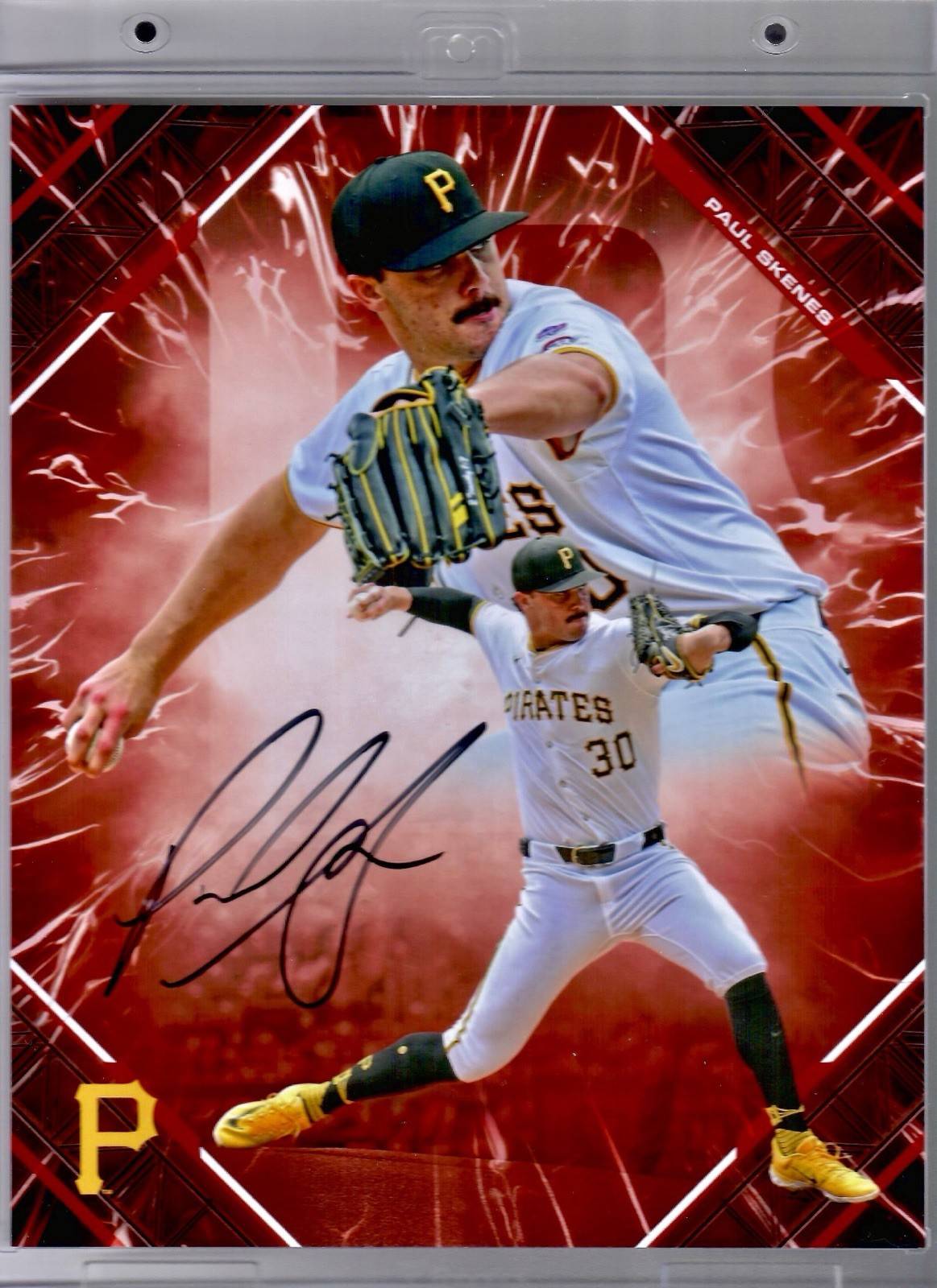 直筆サイン MLB ポールスキーンズ Fanatics★Paul Skenes 直筆サイン MLB ポールスキーンズ Fanatics☆Paul Skenes A one-of-a