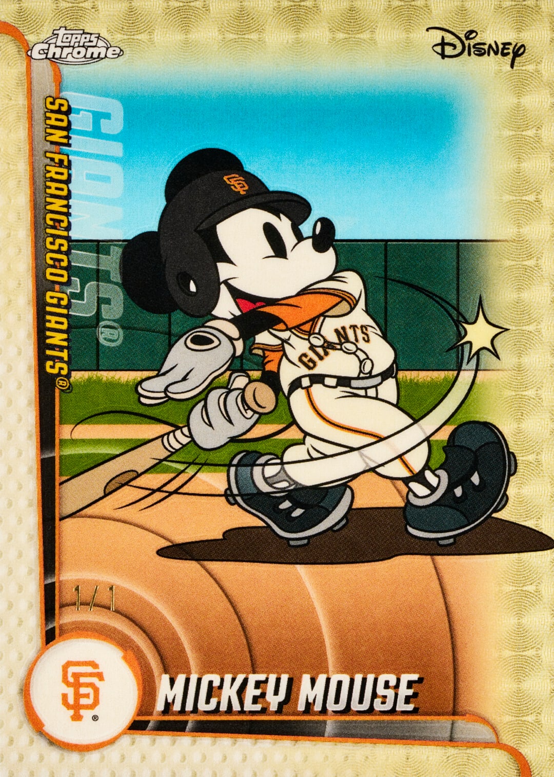 Mickey on the Mound: Topps Chrome Disney Has 1/1 MLB