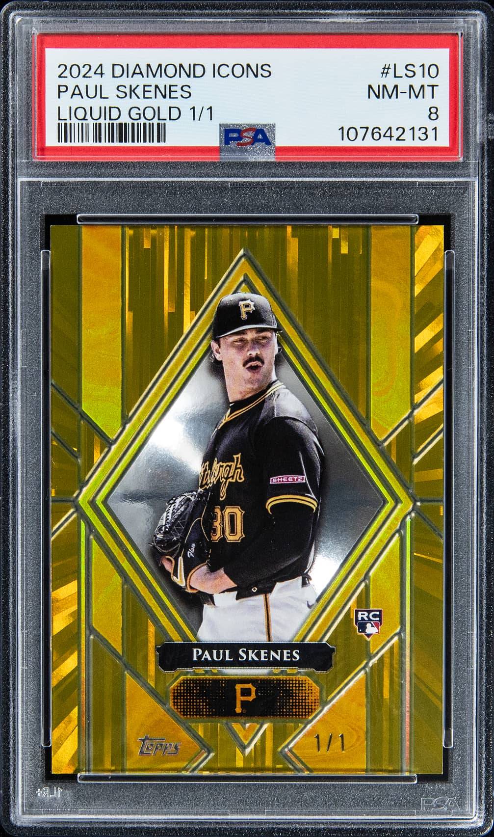 Paul Skenes, Cy Young favorite, six biggest card sales of the last month